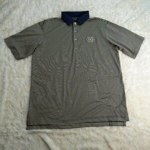 Dryway Navy Polo Shirt Size Medium